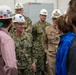 CNO and MCPON tour Portsmouth Naval Shipyard