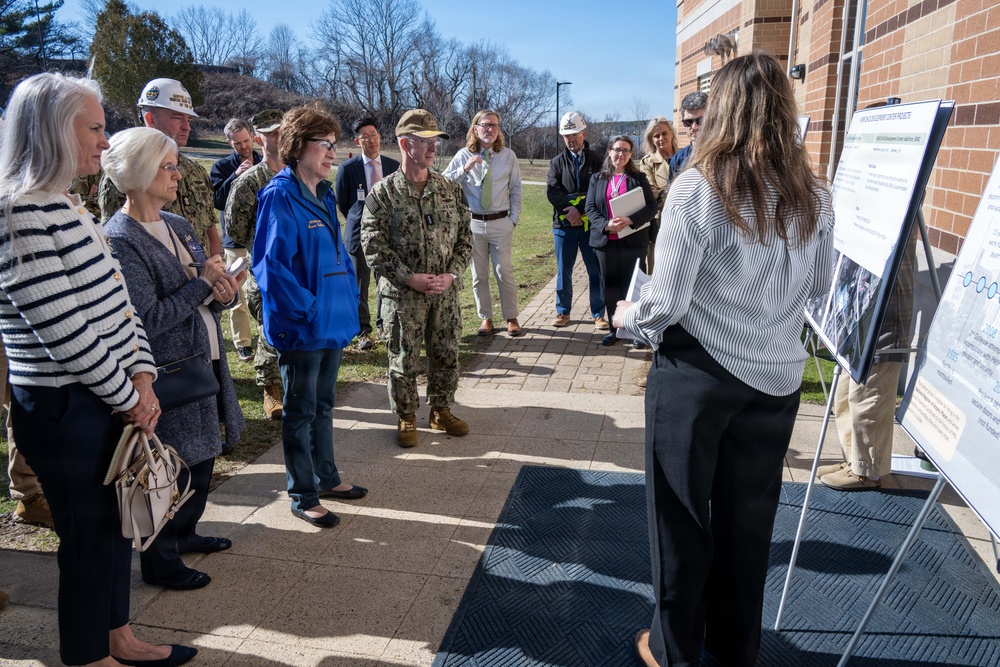 CNO and MCPON tour Portsmouth Naval Shipyard