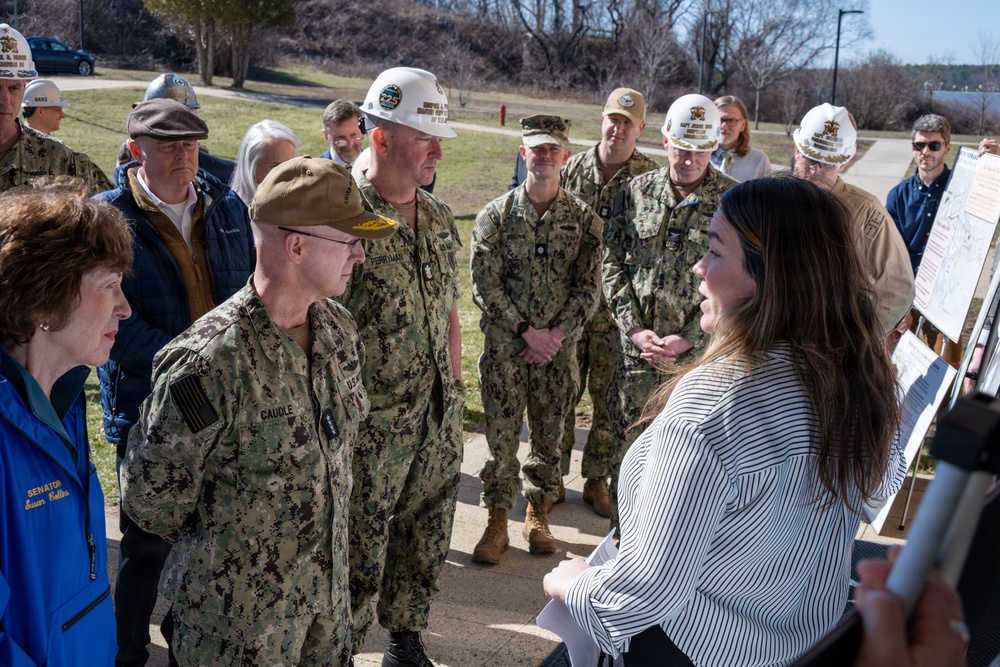 CNO and MCPON tour Portsmouth Naval Shipyard