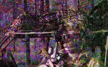 101st MFRC Soldier secures ISV position during combat simulation scenario at JRTC