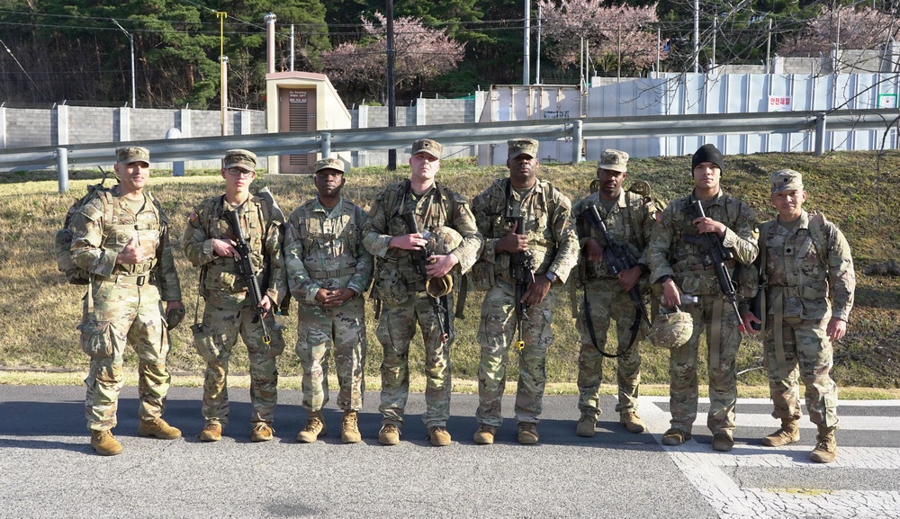 19th ESC Soldiers compete for top honors in Best Squad Competition at Camp Carroll