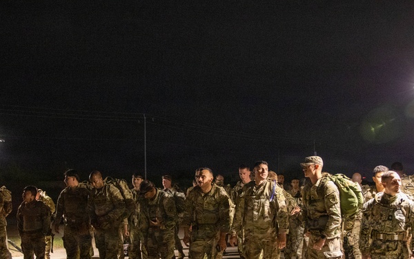 Medical Readiness Battalion hosts Norwegian Foot March at Fort Hood