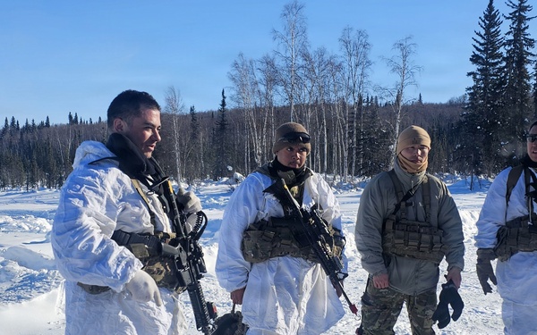 Alaska Army National Guardsmen and Mongolian Armed Forces share infantry skills