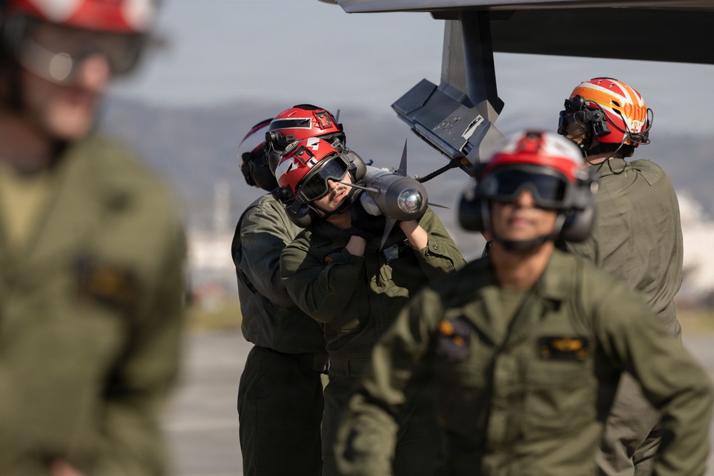 MAG-12 enhances readiness through routine ordnance loading