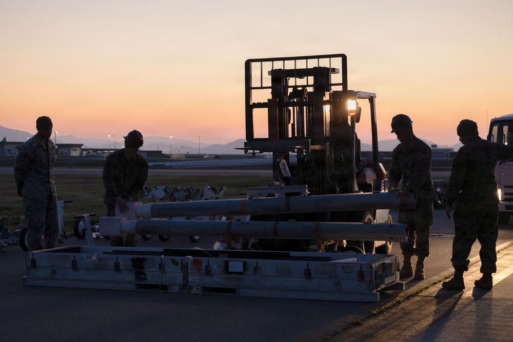 MAG-12 enhances readiness through routine ordnance loading