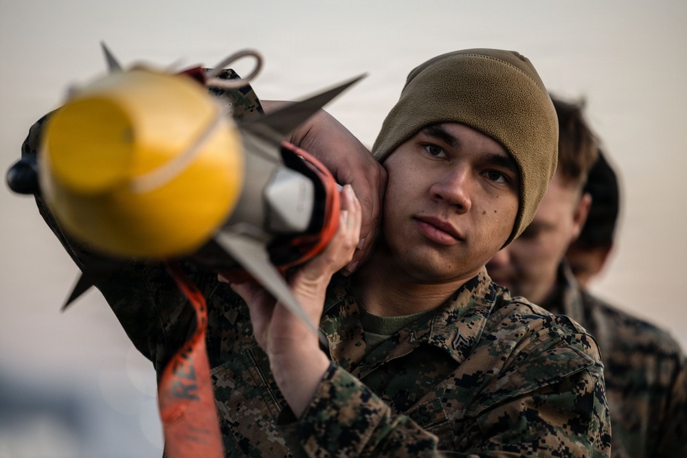 MAG-12 enhances readiness through routine ordnance loading