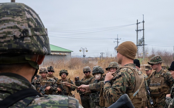 U.S. Marines demonstrate anti drone procedures