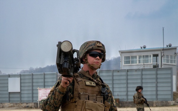 U.S. Marines demonstrate anti drone procedures