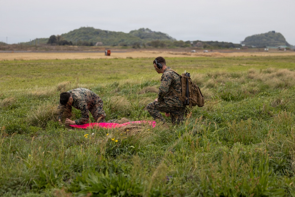 VMGR-152 makes first landing on Gifu airstrip