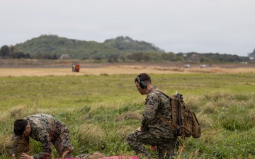 VMGR-152 makes first landing on Gifu airstrip