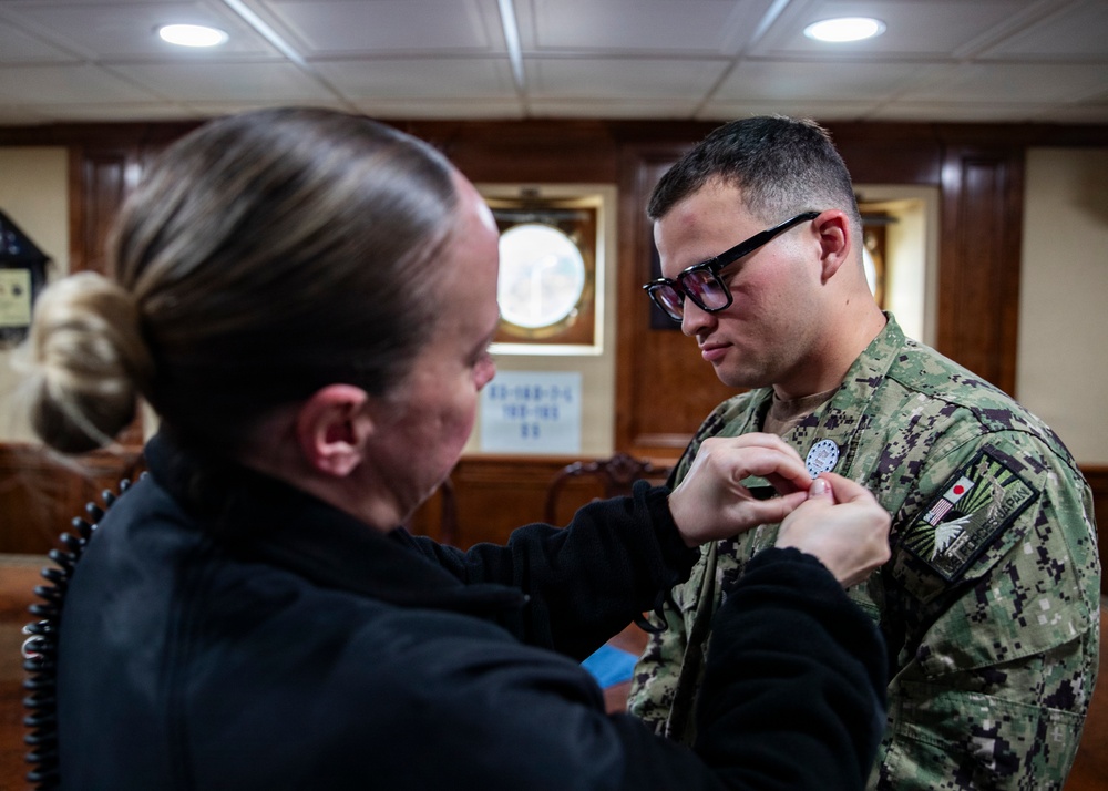 George Washington recognizes Warfighter of the Week