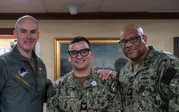 George Washington recognizes Warfighter of the Week