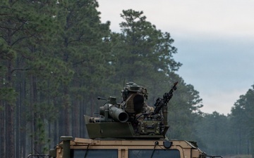 101st Airborne Division Soldiers conduct convoy operations during JRTC rotation at Fort Polk