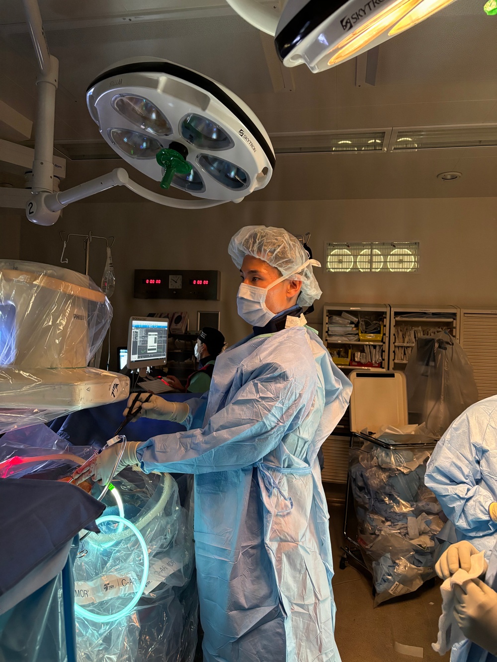 Advancing Spine Surgery in the Pacific:  First Uniportal Endoscopic Procedure at Naval Hospital Okinawa