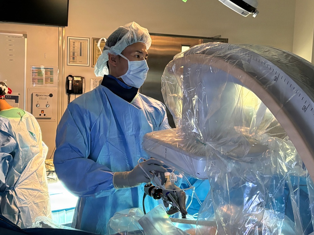 Advancing Spine Surgery in the Pacific:  First Uniportal Endoscopic Procedure at Naval Hospital Okinawa