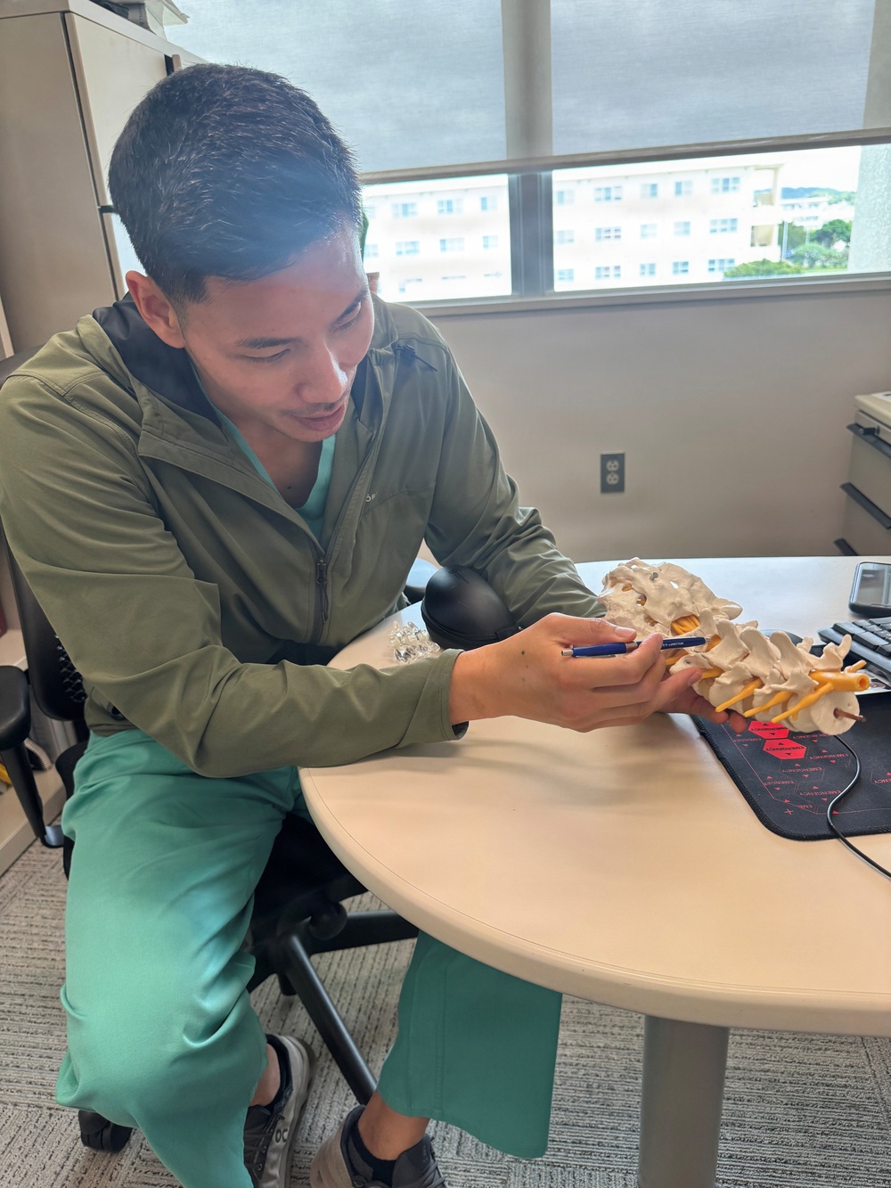 Advancing Spine Surgery in the Pacific:  First Uniportal Endoscopic Procedure at Naval Hospital Okinawa