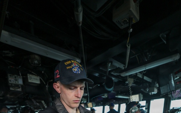 USS Mahan (DDG 72) Bridge Watch