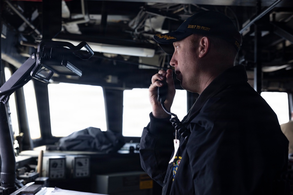 USS Mahan (DDG 72) Live-Fire Exercise
