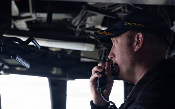 USS Mahan (DDG 72) Live-Fire Exercise