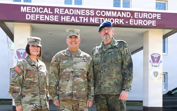 Medical Readiness Command, Europe hosts meeting with senior German Bundeswehr medical leader