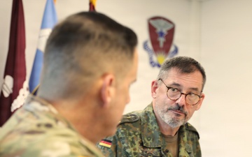 Medical Readiness Command, Europe hosts meeting with senior German Bundeswehr medical leader