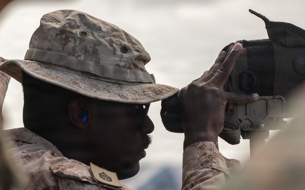 11th MEU Marines Conduct Marksmanship Training Aboard USS Boxer
