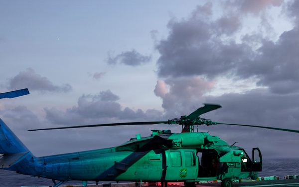11th MEU Marines, Sailors Conduct Flight Operations Aboard USS Boxer