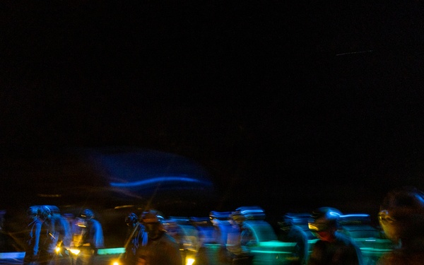 11th MEU Marines, Sailors Conduct Flight Operations Aboard USS Boxer