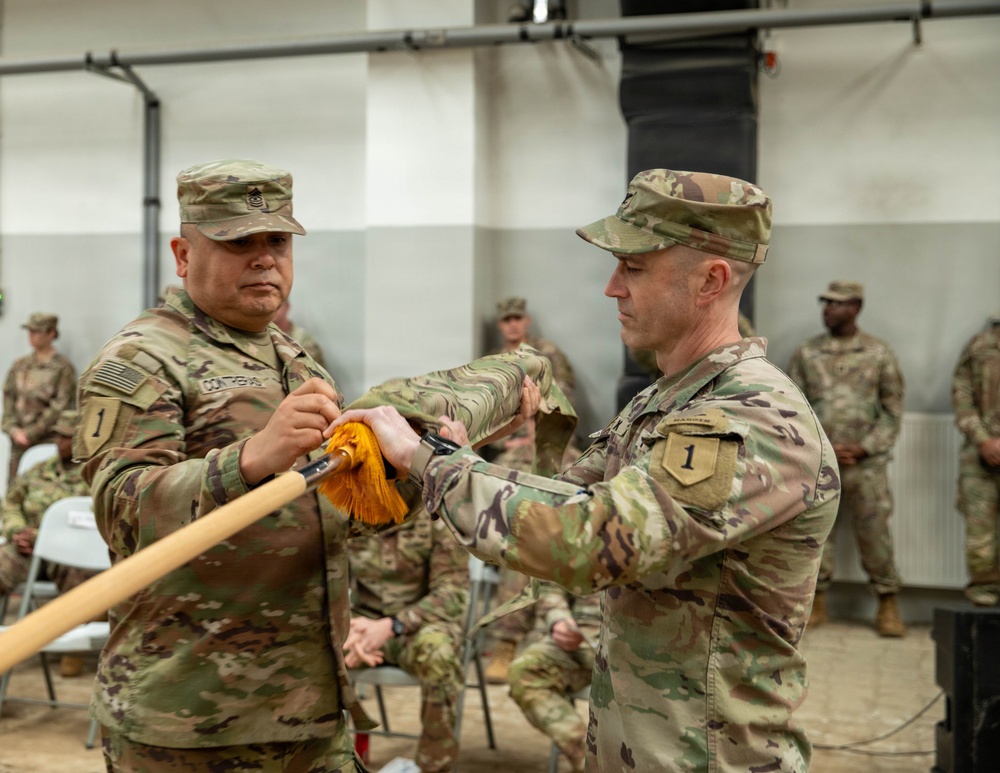 Transfer of Authority and Relief In Place Ceremony At Drawsko Combat Training Center, Poland