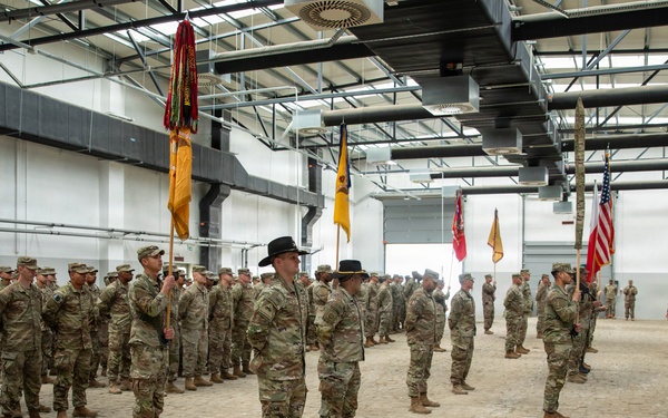 Transfer of Authority and Relief In Place Ceremony At Drawsko Combat Training Center, Poland