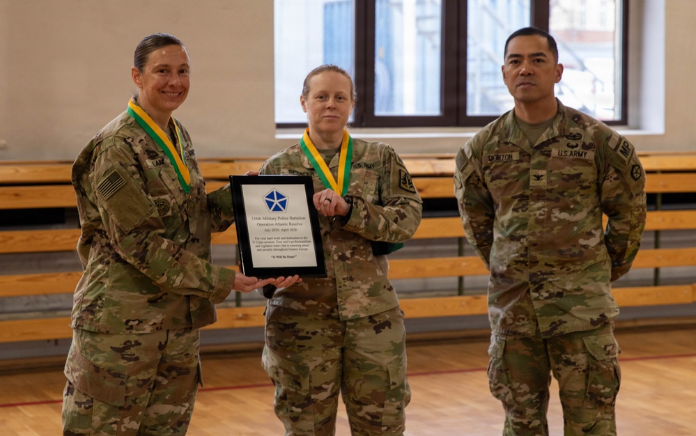 109th MP BN conducts Transfer of Authority welcoming 336th MP BN