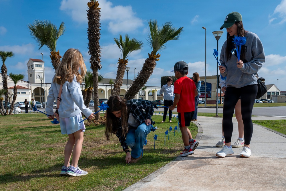 NSA Naples Unites to Protect Children During Child Abuse Prevention Month