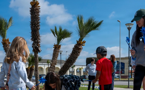 NSA Naples Unites to Protect Children During Child Abuse Prevention Month