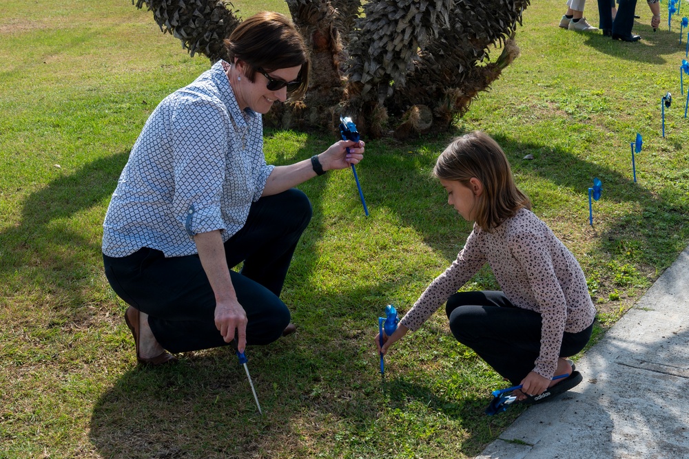 NSA Naples Unites to Protect Children During Child Abuse Prevention Month