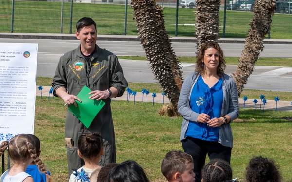 NSA Naples Unites to Protect Children During Child Abuse Prevention Month