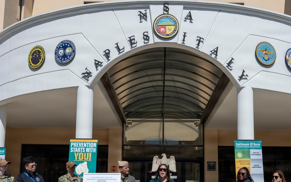 NSA Naples Commits to Action During Sexual Assault Awareness and Prevention Month