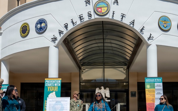 NSA Naples Commits to Action During Sexual Assault Awareness and Prevention Month