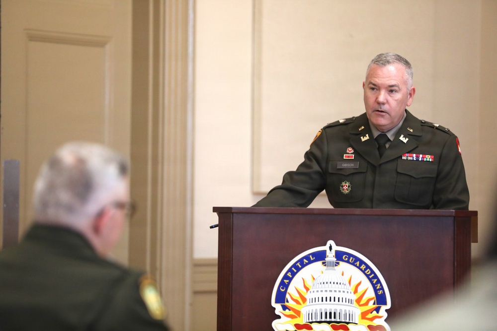 CW4 Jerry Harper promotion ceremony