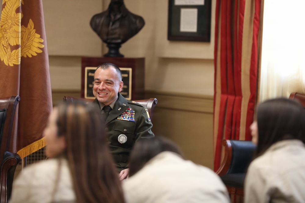 CW4 Jerry Harper promotion ceremony