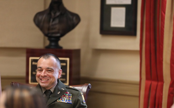 CW4 Jerry Harper promotion ceremony