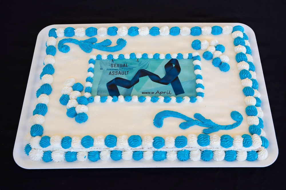 Sexual Assault Awareness and Prevention Month Cake Cutting