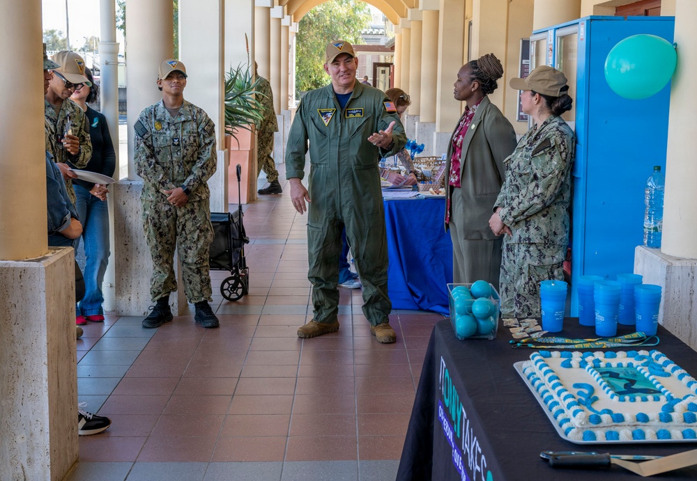 Sexual Assault Awareness and Prevention Month Cake Cutting