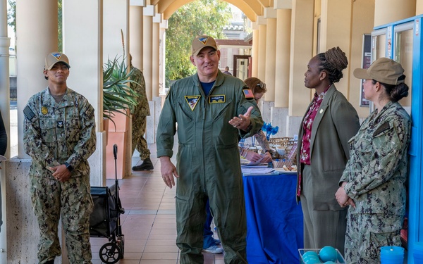 Sexual Assault Awareness and Prevention Month Cake Cutting