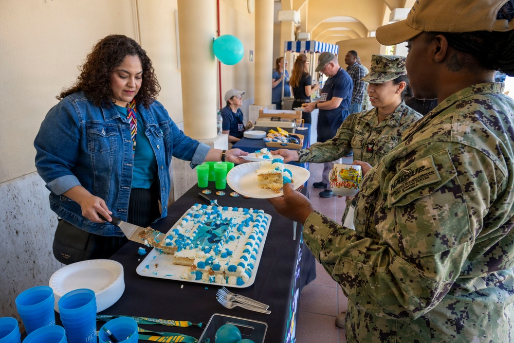 Sexual Assault Awareness and Prevention Month Cake Cutting
