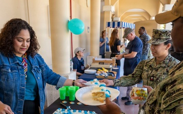 Sexual Assault Awareness and Prevention Month Cake Cutting