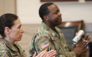 CW4 Jerry Harper promotion ceremony