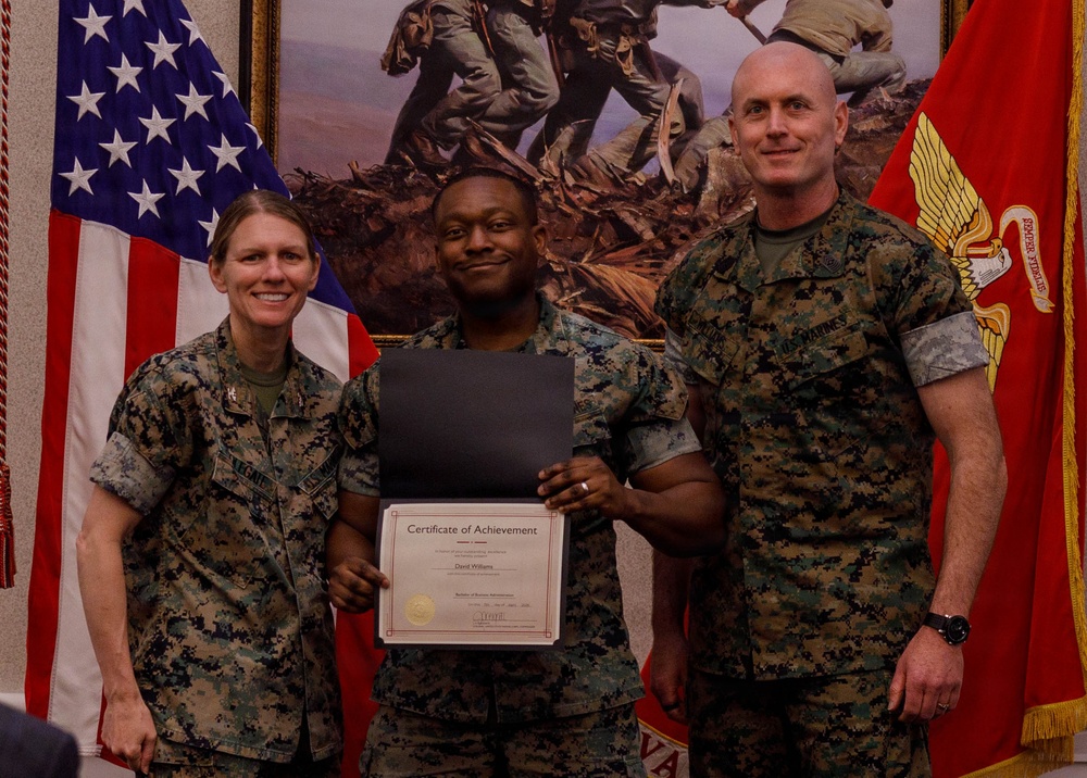 MCB Quantico’s Student Success Celebration Ceremony