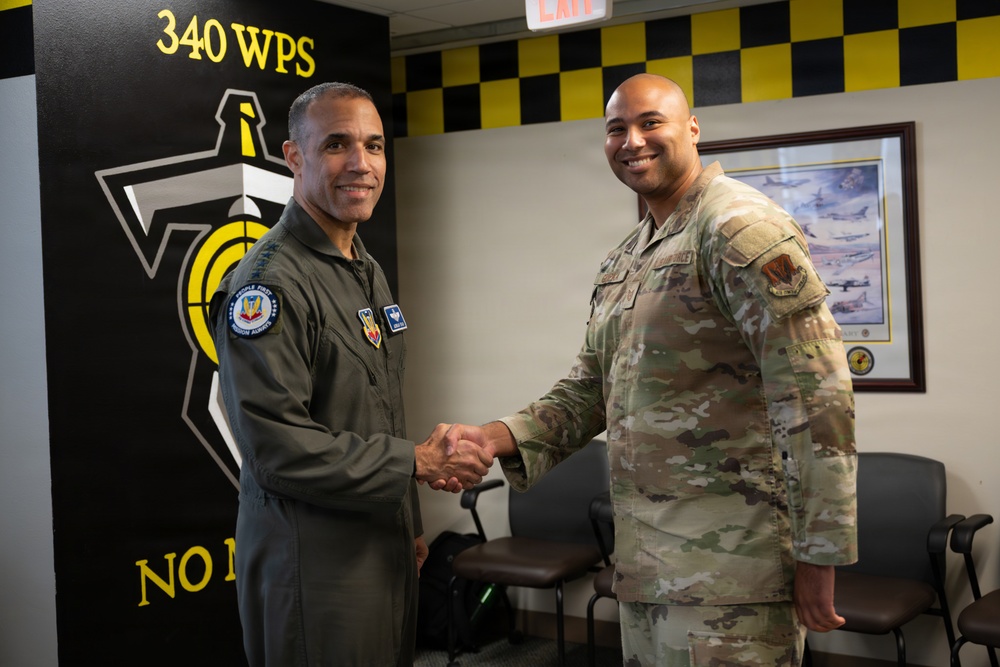 ACC Commander visits Tenant Units on Barksdale AFB