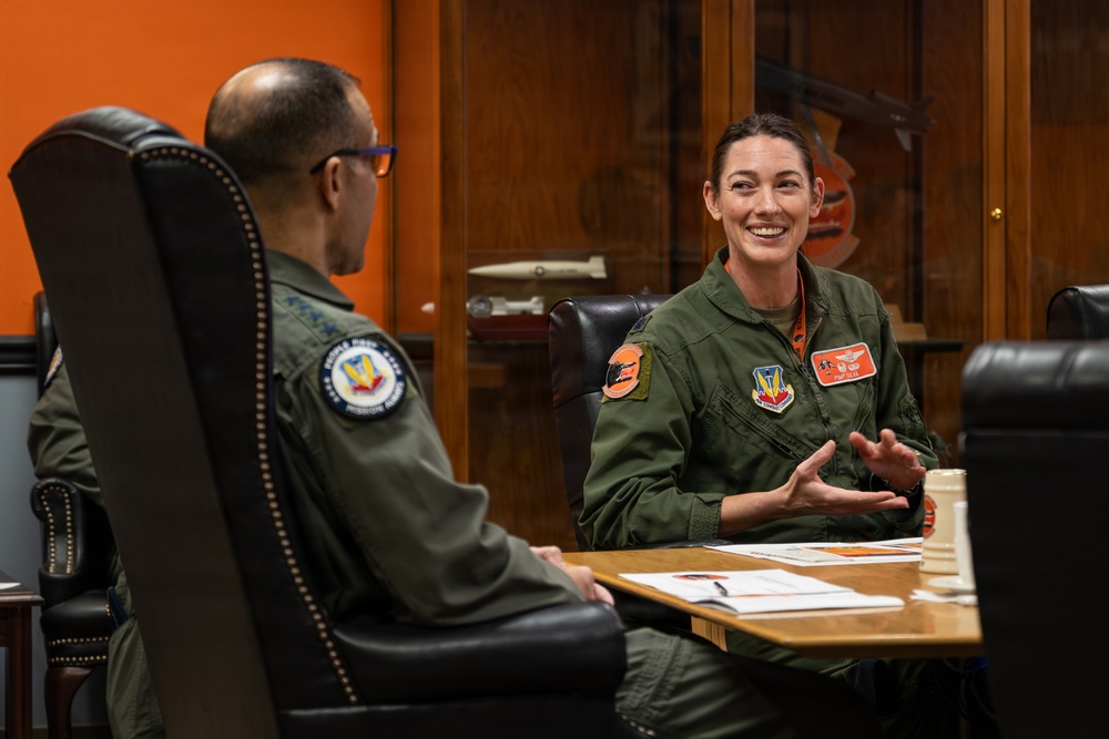 ACC Commander visits Tenant Units on Barksdale AFB