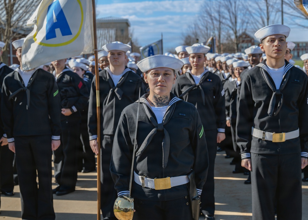 Recruit Training Command Pass in Review